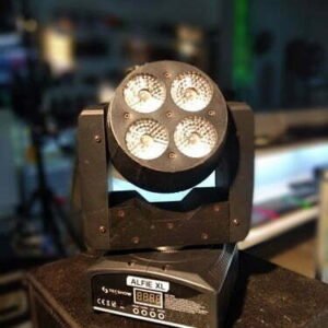 Cabeza Móvil LED Doble Whash y Beam