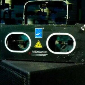 Laser Doble Azul DMX