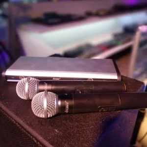 Micrófono Inalámbrico Doble UHF